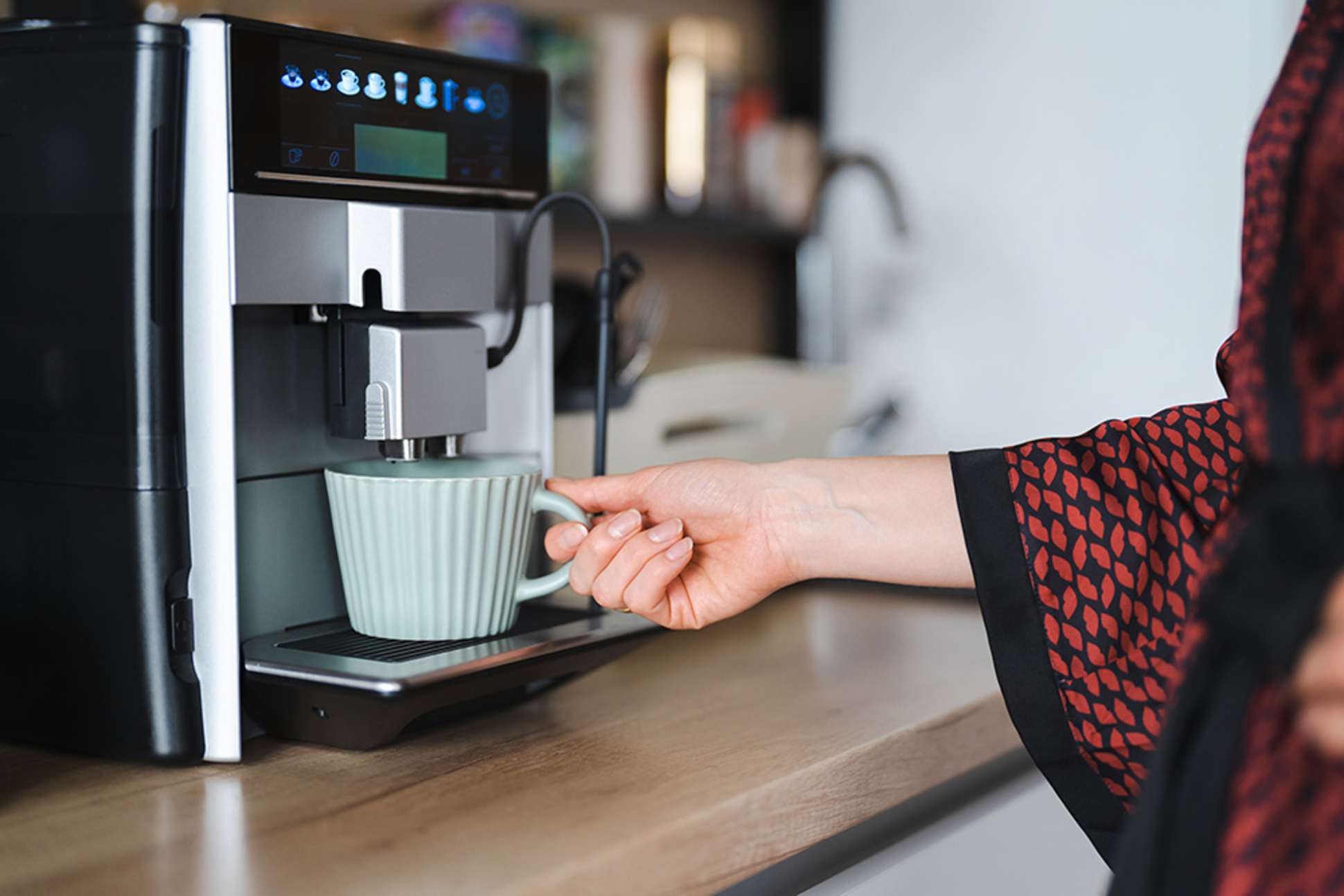 Kaffee­maschinen bei Muster Elektro in Musterstadt